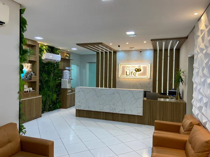Recepção da Clínica New Life em Manaus