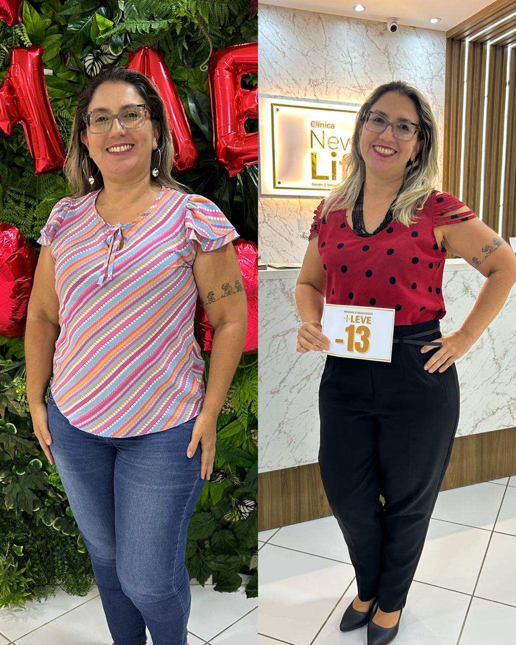 Paciente New Life, resultado do Programa +Leve